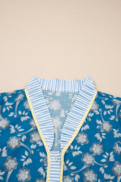 Bluebell Harbor Ruffle Dress