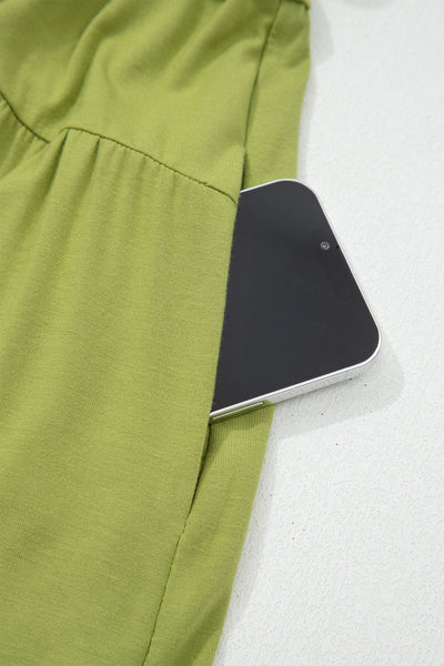 Olive Grove Cinch Midi Dress