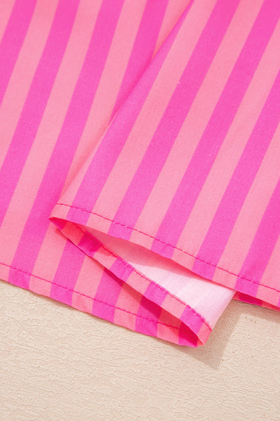 Pink Lemonade Bow Babydoll Dress