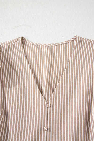 Desert Breeze Stripe Midi Dress