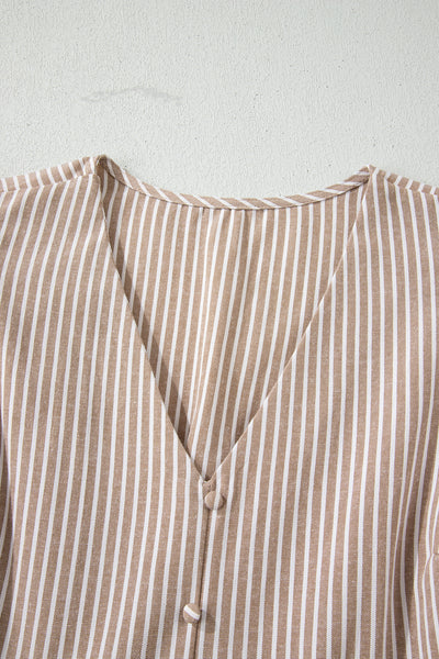 Desert Breeze Stripe Midi Dress