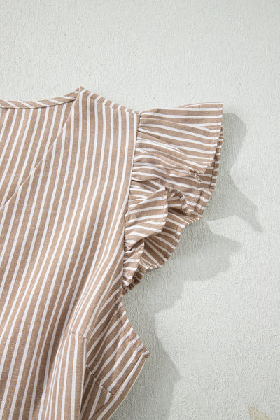 Desert Breeze Stripe Midi Dress