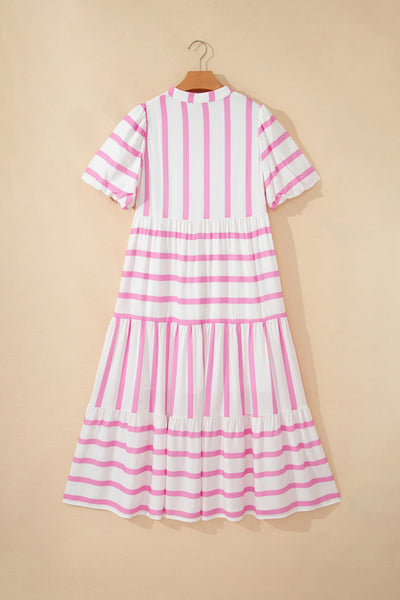 Pink Lemonade Promenade Midi Dress