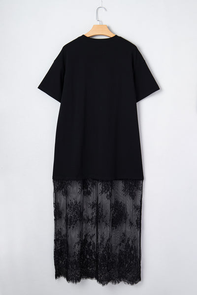 Midnight Veil Tee Dress