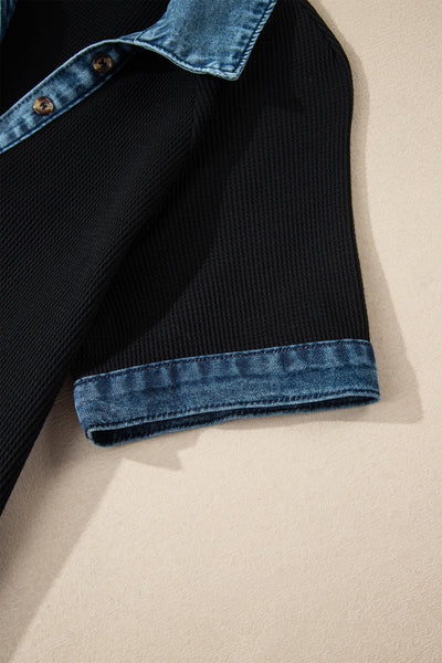 Midnight Rodeo Henley Dress