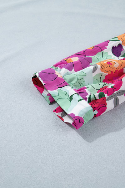 Marigold Muse Floral Zip Midi Dress