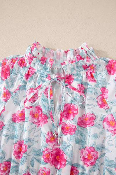 Rosalie Bloom Smocked Midi Dress