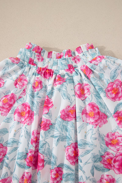 Rosalie Bloom Smocked Midi Dress