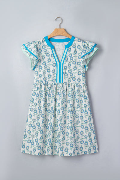 Bluebell Breeze Flutter Dress