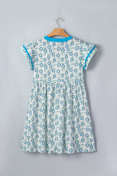 Bluebell Breeze Flutter Dress