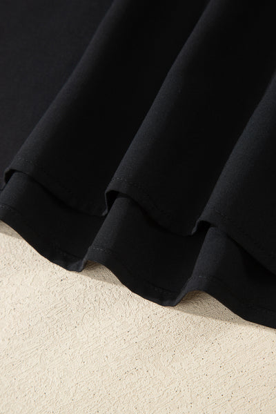 Midnight Bow Affair Mini Dress