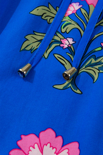 Midnight Bloom Swing Dress
