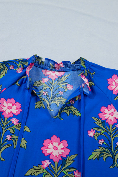 Midnight Bloom Swing Dress