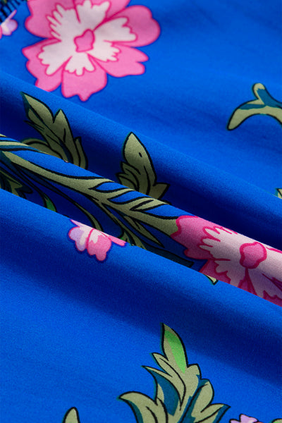 Midnight Bloom Swing Dress