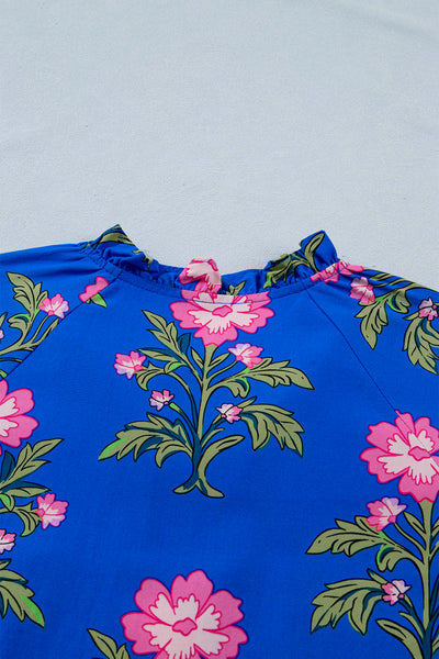 Midnight Bloom Swing Dress