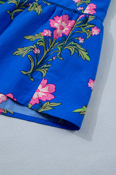 Midnight Bloom Swing Dress