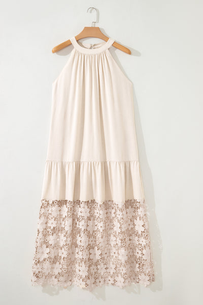 Ivory Bloom Lace Whisper Dress