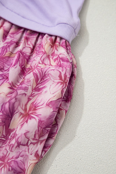 Lavender Bloom Harmony Maxi Dress