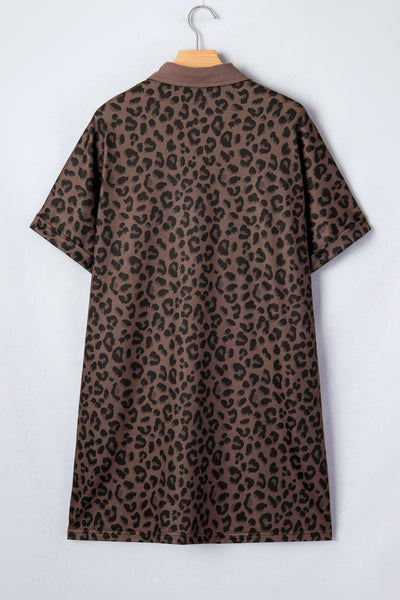 Wild Cocoa Polo Dress