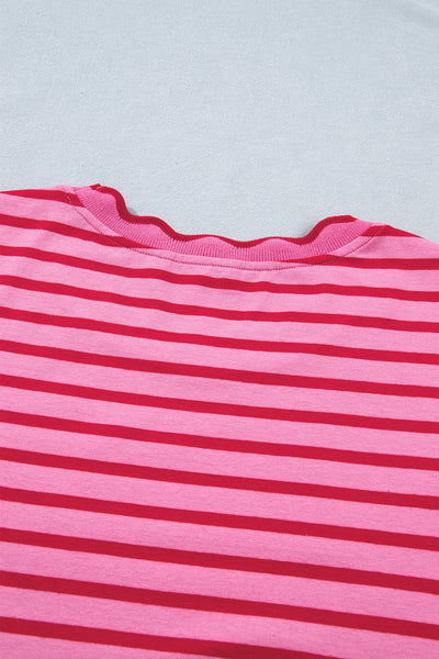 Sweet Stripe Stroll Maxi Dress