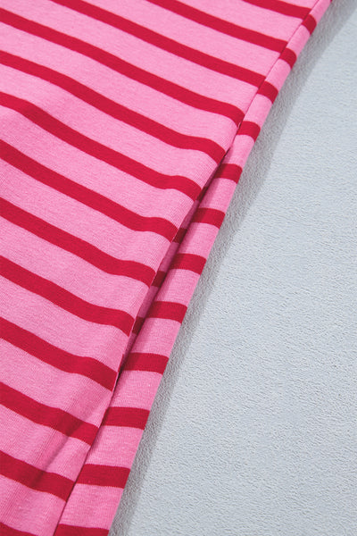 Sweet Stripe Stroll Maxi Dress