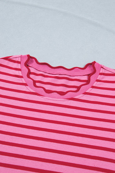 Sweet Stripe Stroll Maxi Dress