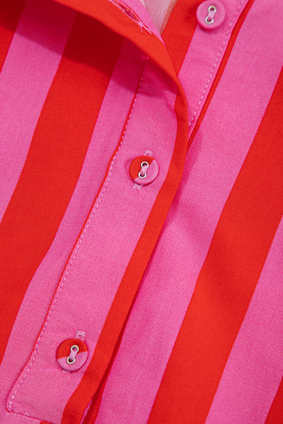 Pink Lemonade Lane Stripe Dress