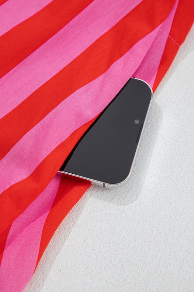 Pink Lemonade Lane Stripe Dress