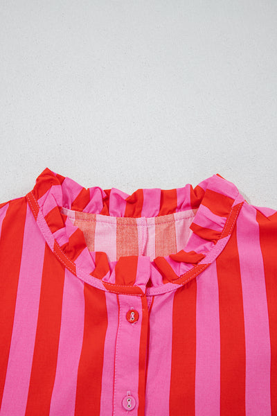 Pink Lemonade Lane Stripe Dress