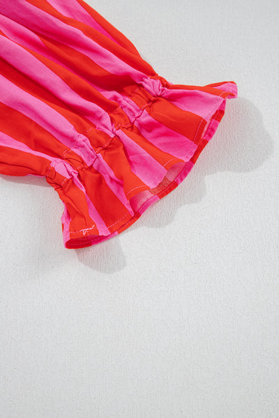 Pink Lemonade Lane Stripe Dress