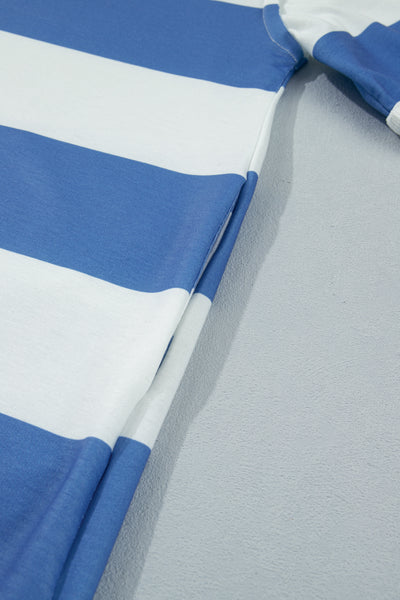 Blue Harbor Striped T-Shirt Dress