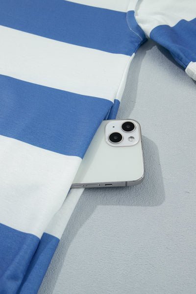 Blue Harbor Striped T-Shirt Dress