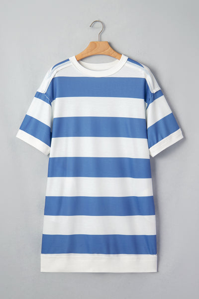 Blue Harbor Striped T-Shirt Dress