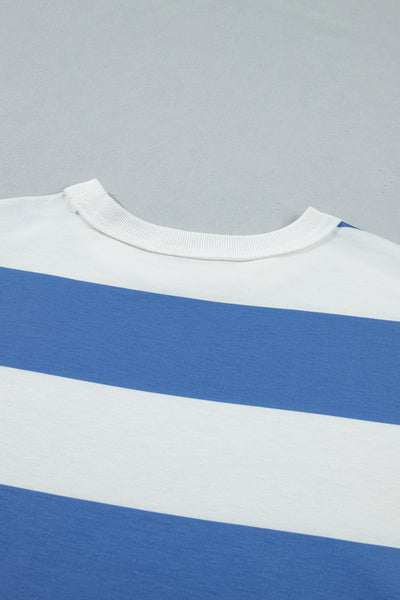 Blue Harbor Striped T-Shirt Dress