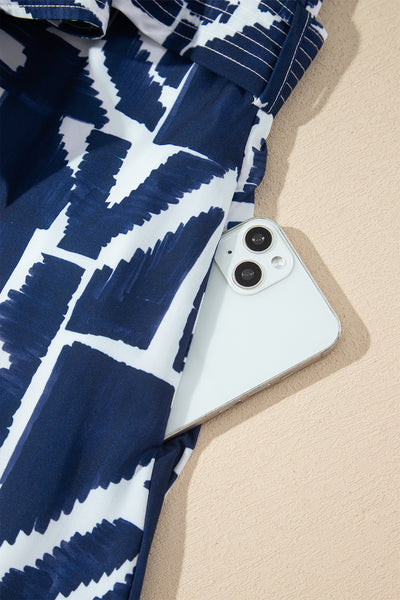 Coastal Canvas Zip Waist Dress