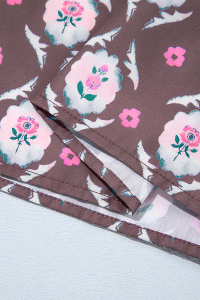 Autumn Keepsake Floral Maxi Dress