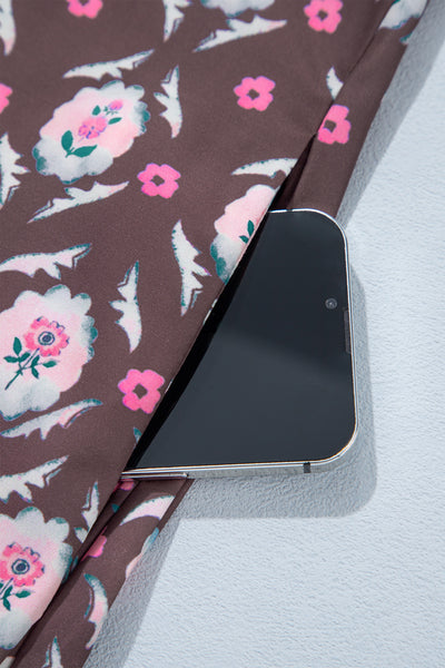 Autumn Keepsake Floral Maxi Dress