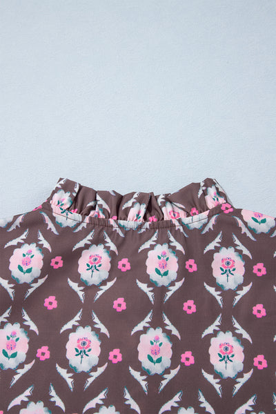 Autumn Keepsake Floral Maxi Dress