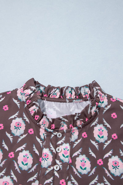 Autumn Keepsake Floral Maxi Dress