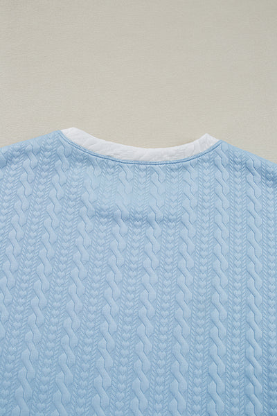 Skywave Quilted Lounge Set