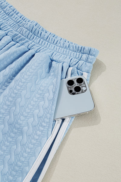 Skywave Quilted Lounge Set