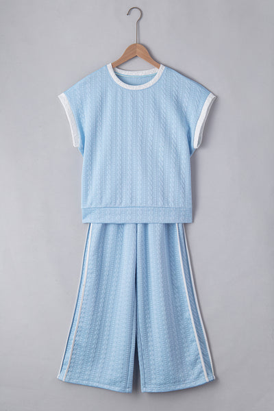 Skywave Quilted Lounge Set