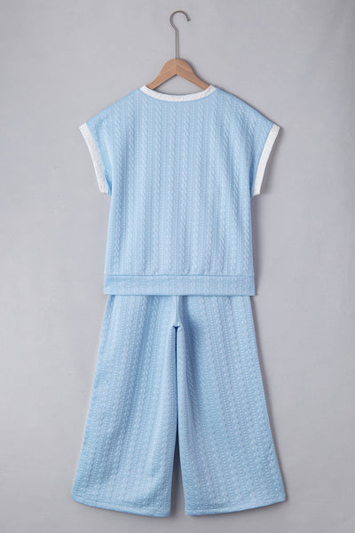 Skywave Quilted Lounge Set