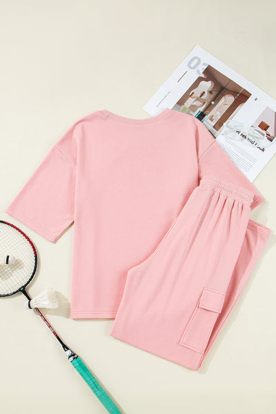 Blush Retreat Cargo Lounge Set