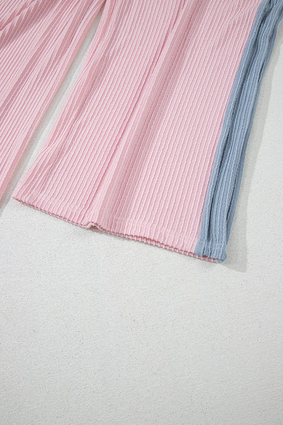 Pastel Ribbed Lounge Set