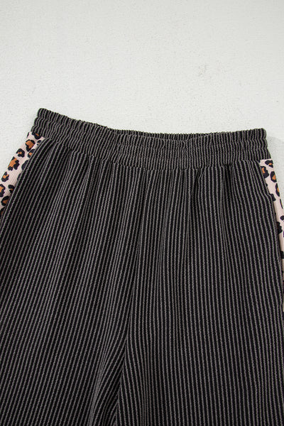 Wild Rhythm Ribbed Lounge Set