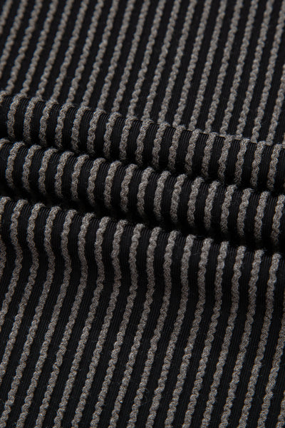 Wild Rhythm Ribbed Lounge Set