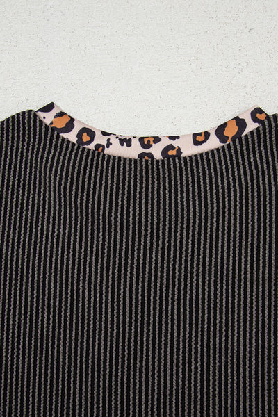Wild Rhythm Ribbed Lounge Set