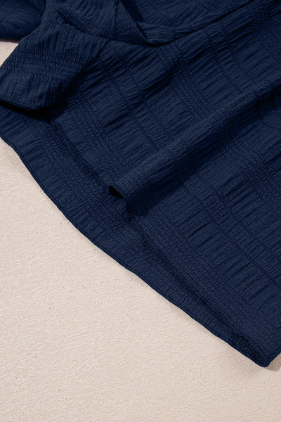Midnight Breezy Ruffle Set