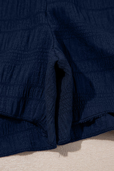 Midnight Breezy Ruffle Set
